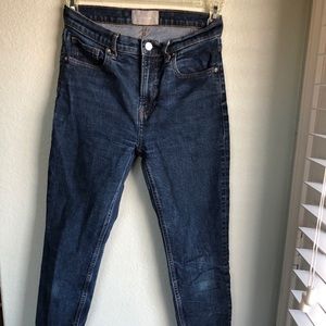 Everlane high rise skinny ankle jeans